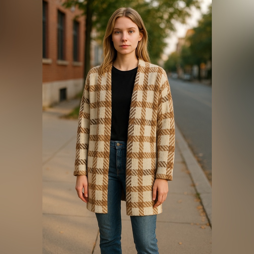 NWT Vero Moda VMYOKO OPEN LONG COATIGAN - Cardigan